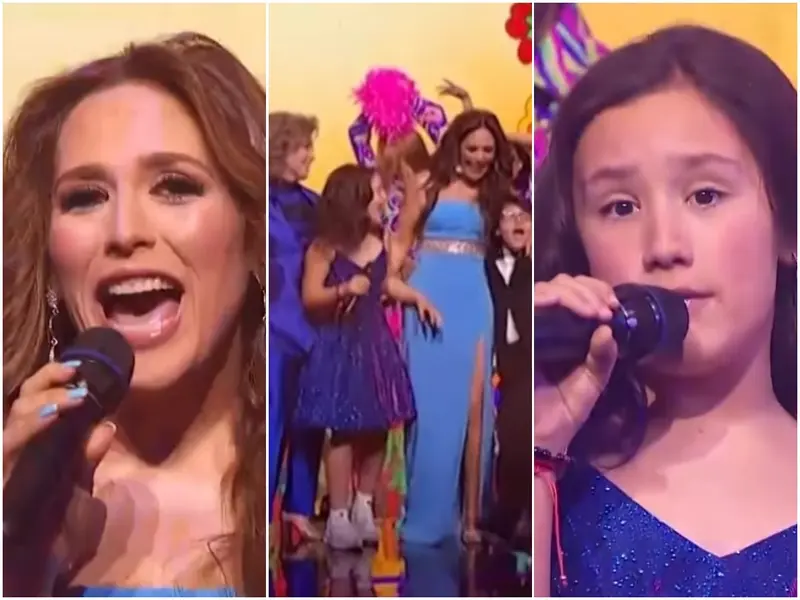 Angélica María, Angélica Vale y su hija cantan juntas ‘Eddy Eddy’ en Juego de Voces