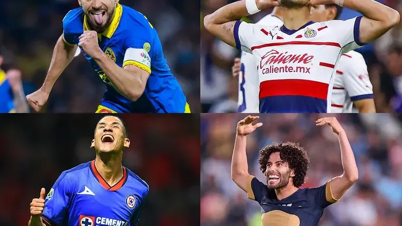 ¡América, Chivas, Cruz Azul y Pumas se reúnen por sexta ocasión en la historia de las Liguillas!