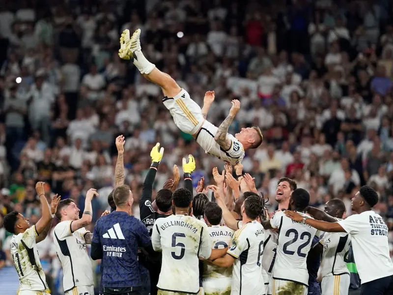 Toni Kroos es despedido del Santiago Bernabéu como leyenda del Real Madrid