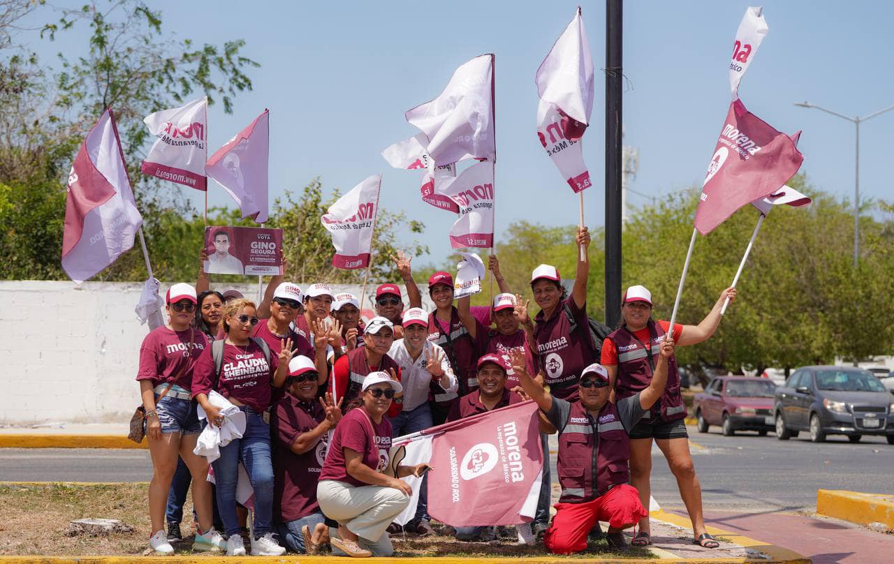 Gino Segura, Candidato al Senado, continúa su campaña en Playa del Carmen