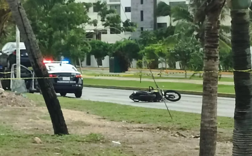 Trágico Accidente de Motocicleta en Avenida Bonampak de Cancún