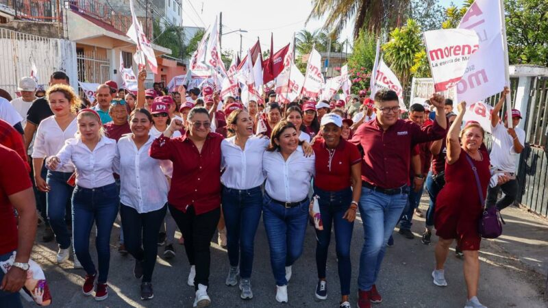 AGRADECE ANA PATY PERALTA A CANCUNENSES LA VICTORIA DE LA CUARTA TRANSFORMACIÓN