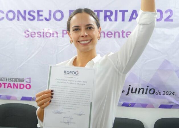 CON LA CONFIANZA DE LOS CANCUNENSES, ANA PATY PERALTA SE CONVIERTE EN LA PRESIDENTA MUNICIPAL ELECTA CON MÁS VOTOS EN LA HISTORIA CANCÚN