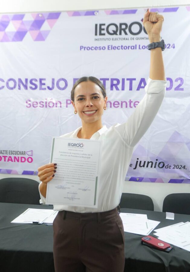 CON LA CONFIANZA DE LOS CANCUNENSES, ANA PATY PERALTA SE CONVIERTE EN LA PRESIDENTA MUNICIPAL ELECTA CON MÁS VOTOS EN LA HISTORIA CANCÚN