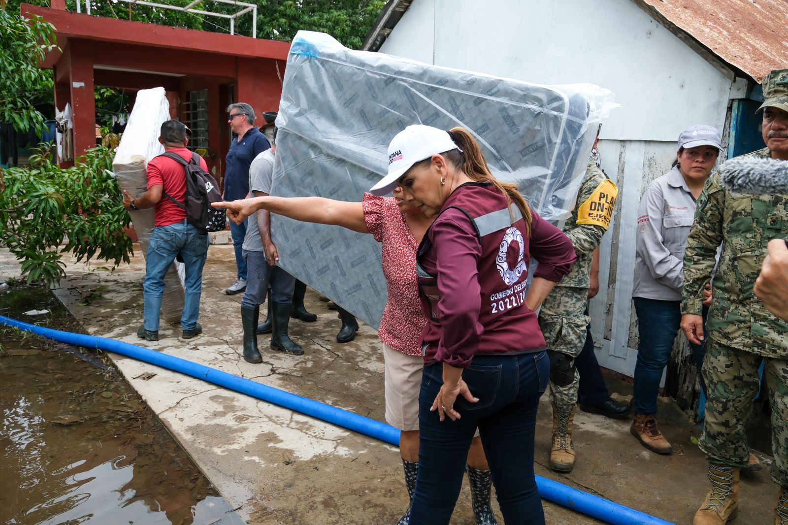 Anuncia Mara Lezama casi 37 MDP en un Paquete Integral de Acciones para Atención de la Emergencia en Chetumal