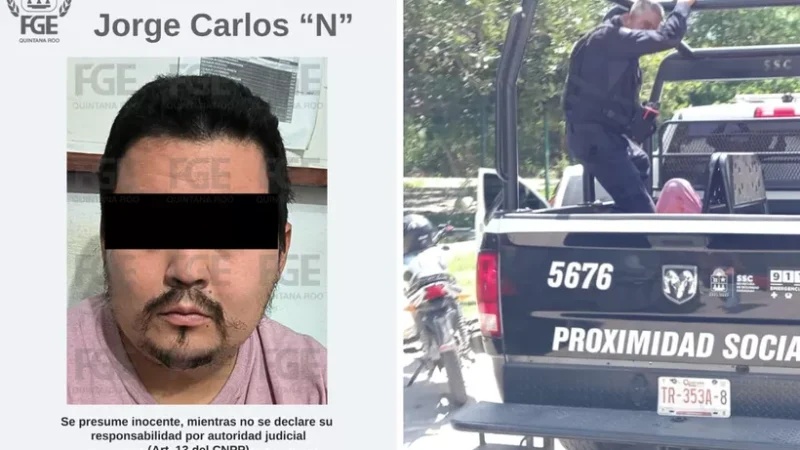 Vinculación a proceso de Jorge Carlos ‘N’ por feminicidio en grado de tentativa y violación en Cancún; ya está en el Cereso de Cancún