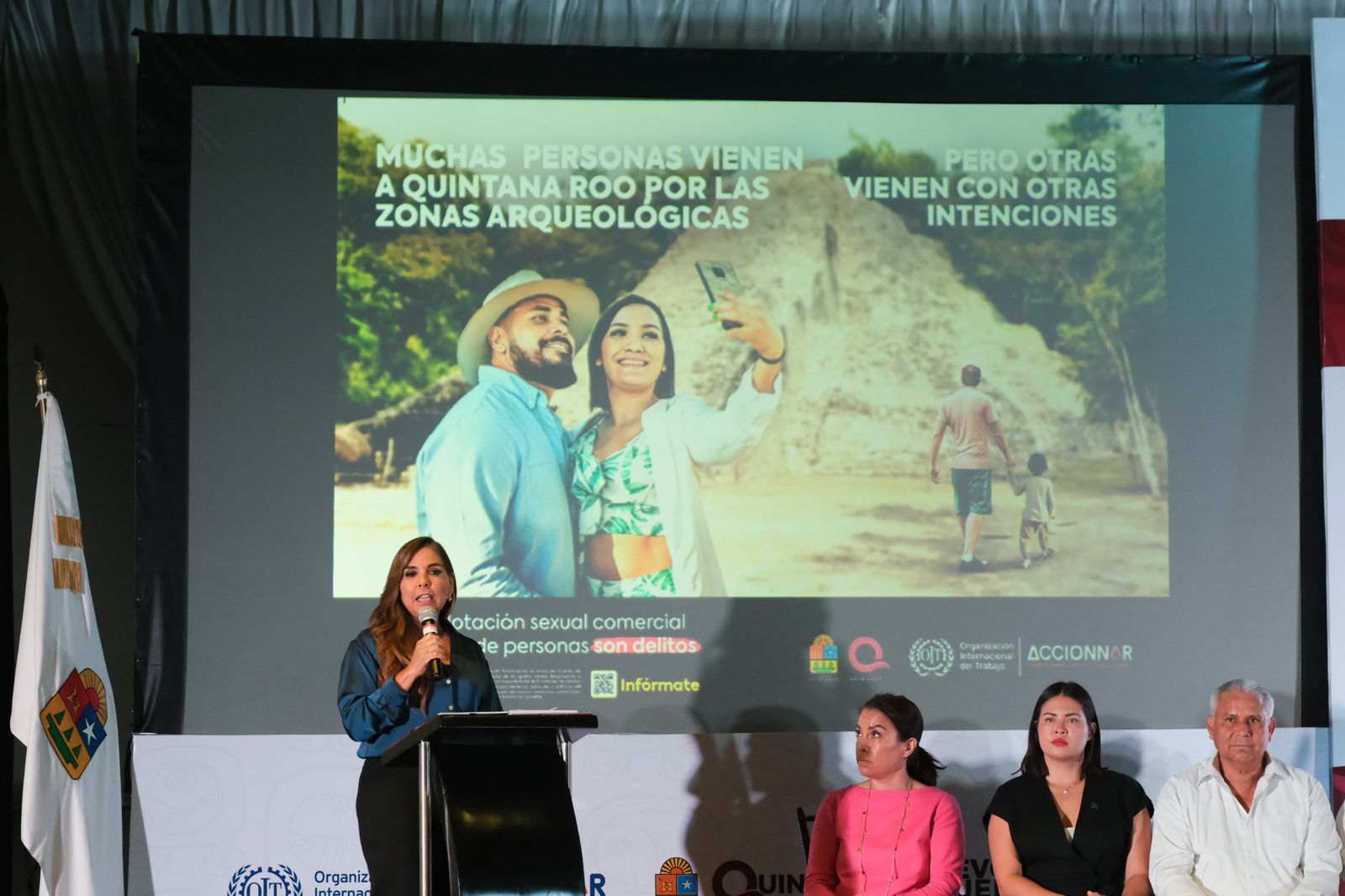 Lanza Mara Lezama campaña contra la explotación sexual comercial en Quintana Roo en el marco del Día Mundial contra la Trata de Personas