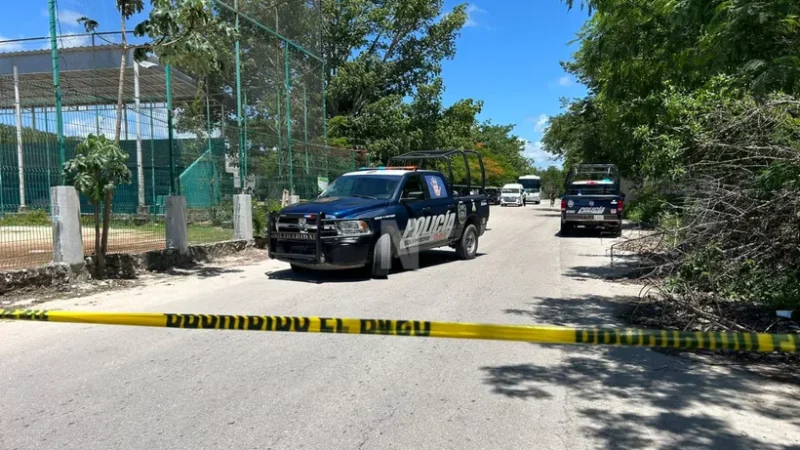 Ataque armado en Playa del Carmen deja a dos personas heridas; una menor resulta ilesa