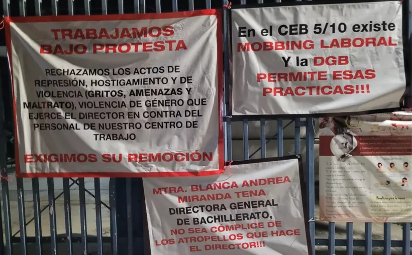 Trabajadores del CEB 5/10 de FCP Exigen Destitución del Director