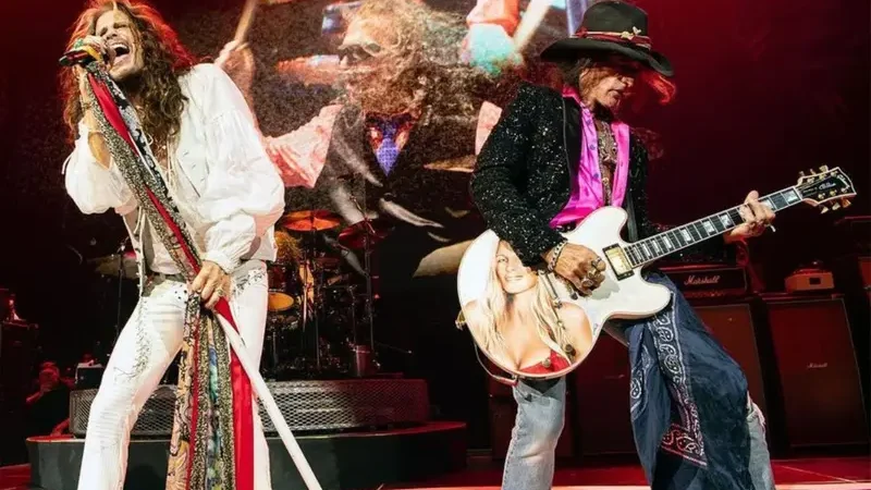 Así fue el último concierto que dio Aerosmith en México