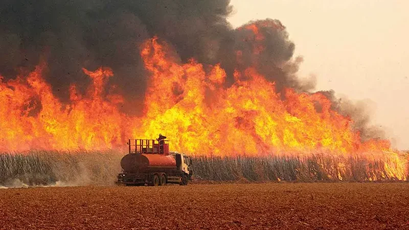 Fuerte crisis ambiental: incendios asolan Sao Paulo