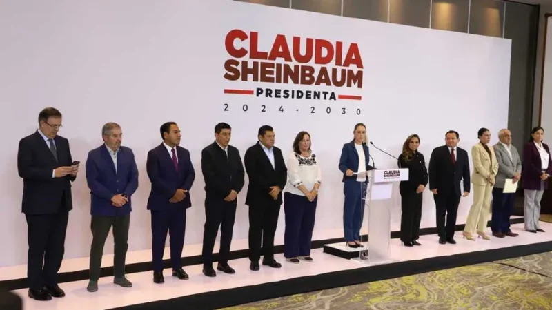 Sheinbaum se reúne con gobernadores del sureste; Tren Maya es prioridad