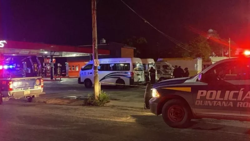 hofer de Taxi Abatido a Tiros en la Región 92 de Cancún