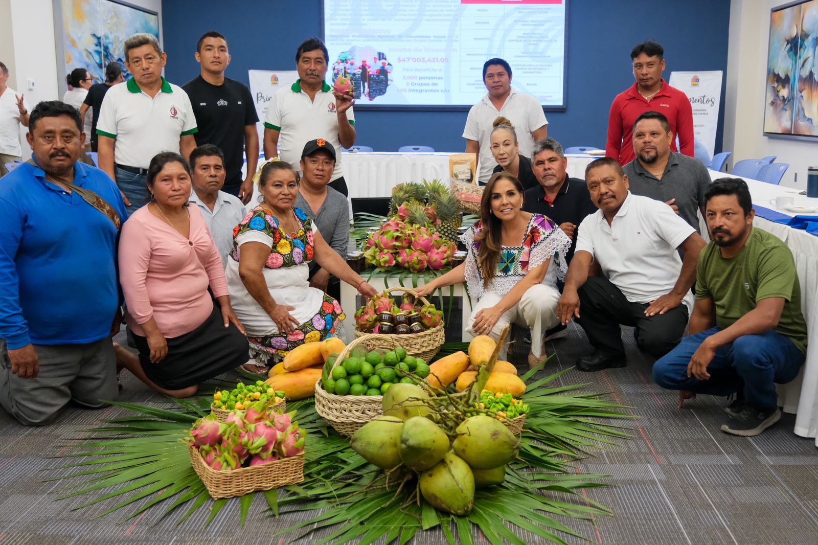 Impulsaremos la venta directa, sin intermediarios y con precios justos a productores del campo de Quintana Roo: Mara Lezama