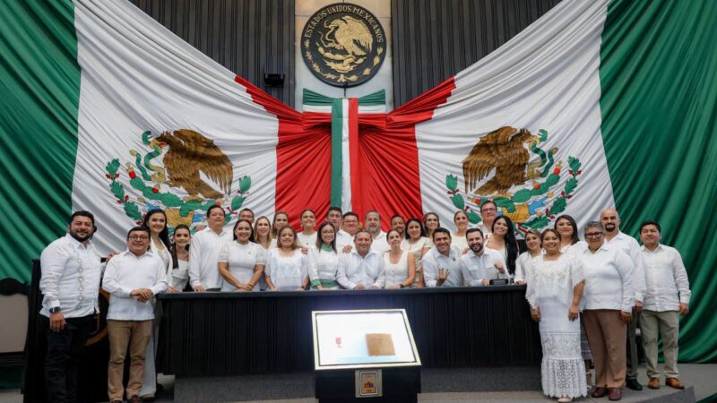 AUGURA ANA PATY PERALTA TRABAJO EN EQUIPO CON XVIII LEGISLATURA DEL CONGRESO DEL ESTADO