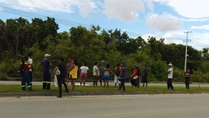 Trágico accidente de tránsito en la avenida López Portillo en Cancún deja un fallecido