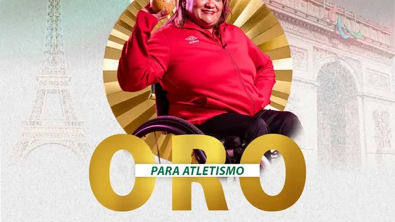 ¡Gloria Zarza da primer oro a México en Paralímpicos!