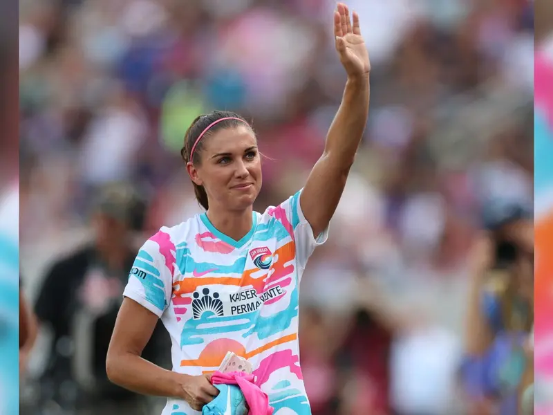 Alex Morgan juega su último partido tras anunciar su nuevo embarazo