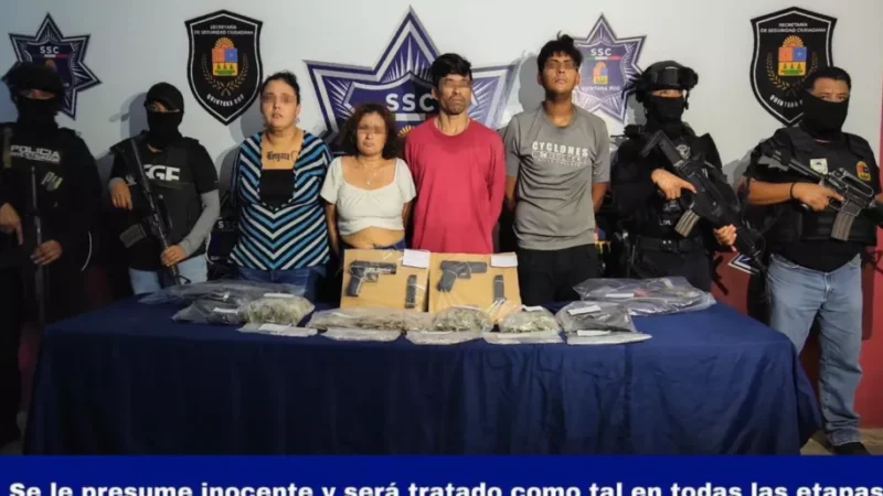 Fiscalía General de Quintana Roo confirma la detención de 3 personas tras homicidio de 5 víctimas