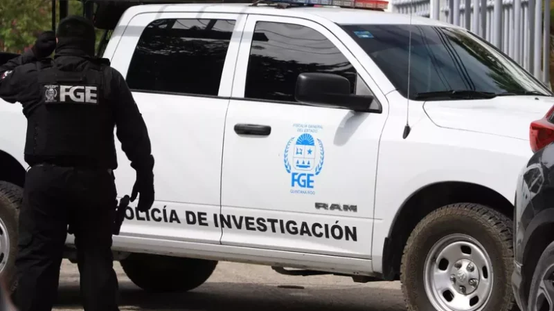 FGE investiga a supuestos comunicadores por robo de vehículos en Cancún