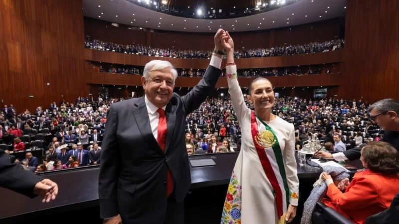 ¡Hoy es un día histórico para México! A partir de hoy la transformación de México tiene rostro de mujer: Mara Lezama