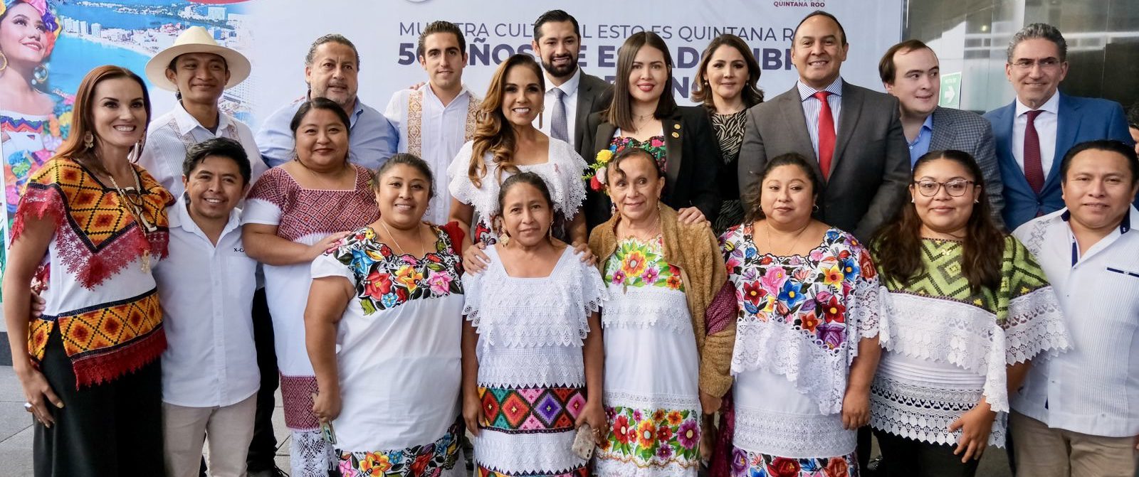 Lleva Mara Lezama 50 años de Quintana Roo al Senado de la República