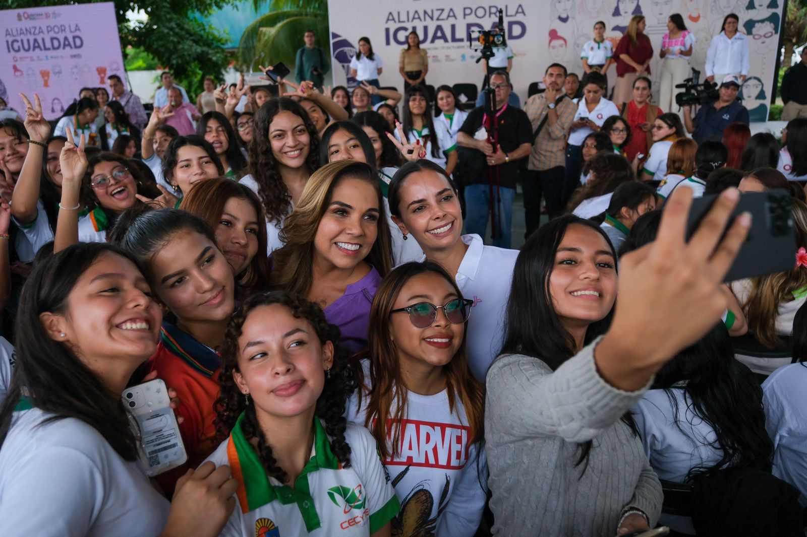 Convoca Mara Lezama en Quintana Roo a una Alianza por la Igualdad para que más mujeres, junto con Claudia Sheinbaum alcen la voz y defiendan sus derechos