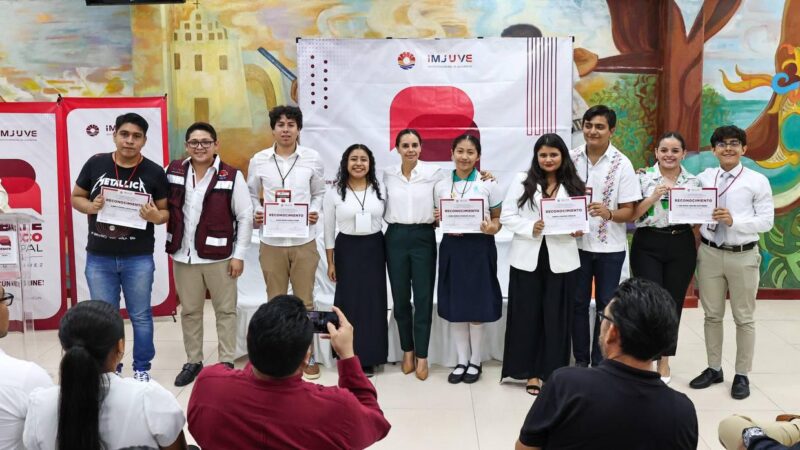 EN CANCÚN, LAS Y LOS JÓVENES TIENEN VOZ, ESPACIOS Y TOTAL APERTURA: ANA PATY PERALTA