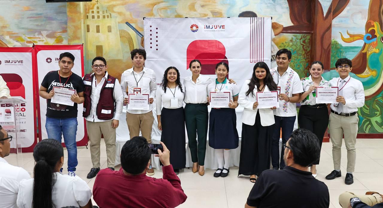 EN CANCÚN, LAS Y LOS JÓVENES TIENEN VOZ, ESPACIOS Y TOTAL APERTURA: ANA PATY PERALTA