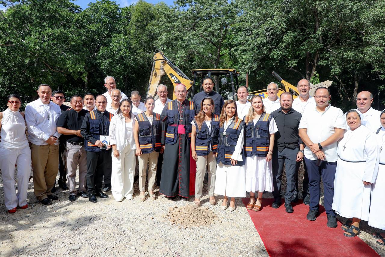 RESPALDA ANA PATY PERALTA TURISMO RELIGIOSO CON LA CONSTRUCCIÓN DE LA CATEDRAL DE CANCÚN