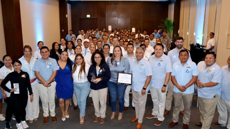 ENTREGA DIF BENITO JUÁREZ DISTINTIVO “CORAZÓN AZUL” A EMPRESA DEL SECTOR TURISMO