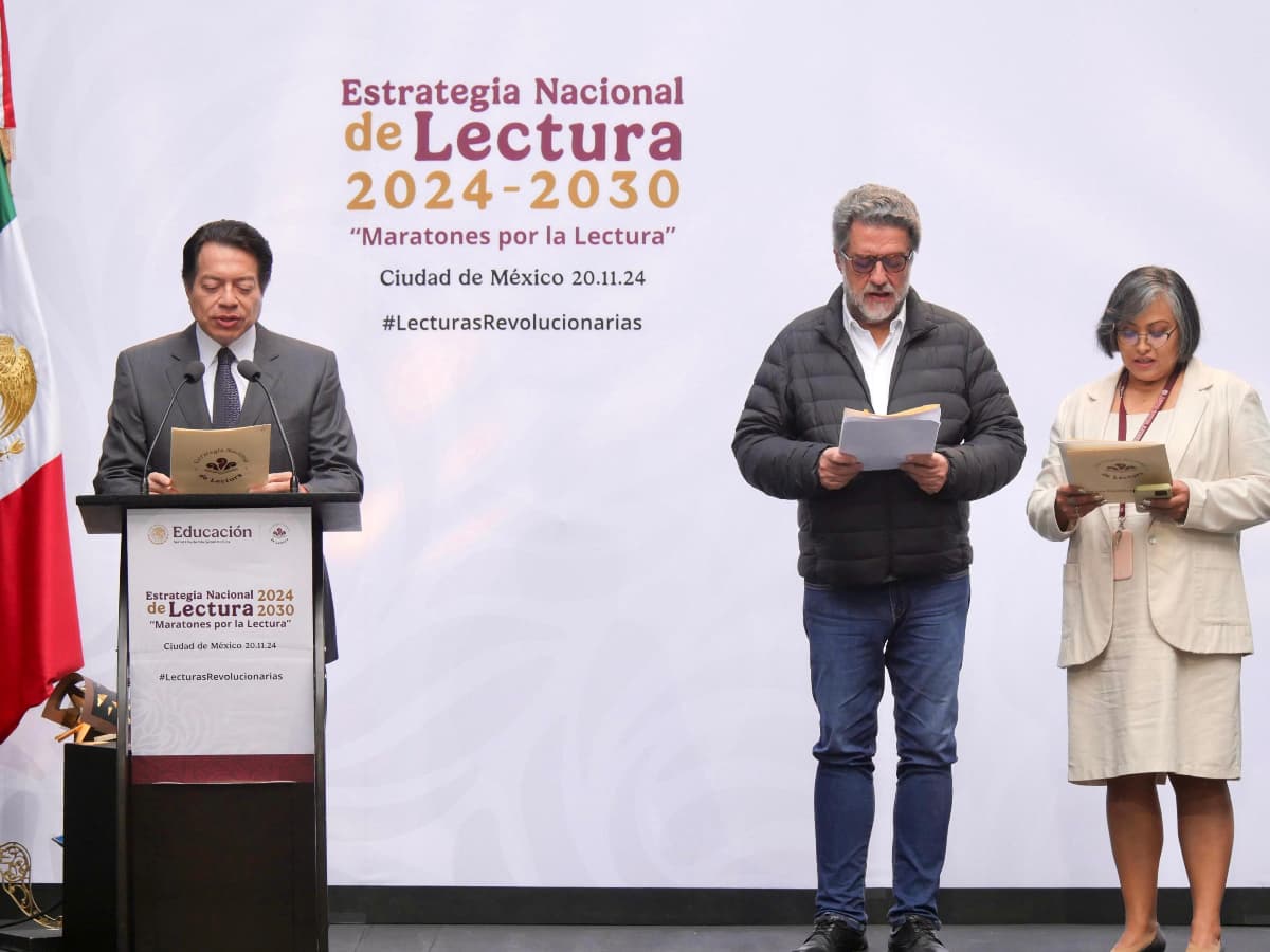 SEP realiza el primer ‘Maratón por la Lectura’ para conmemorar la Revolución Mexicana