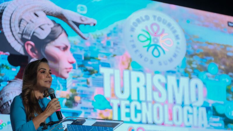 Impulsa Mara Lezama el turismo sostenible y sustentable en el World Tourism Trends Summit en Cozumel