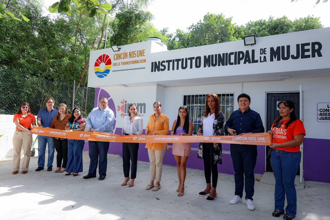 INAUGURA ANA PATY MÓDULO DE ATENCIÓN INTEGRAL PARA LAS MUJERES EN LA SUPERMANZANA 94