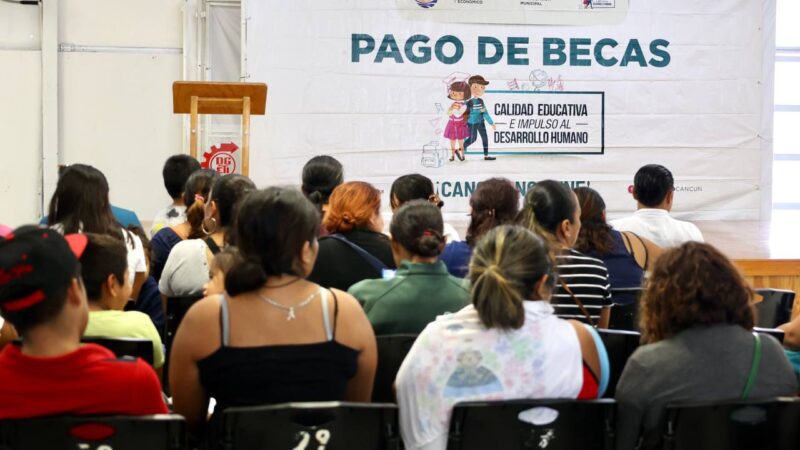 INICIA PRIMER PAGO DE BECAS MUNICIPALES DEL CICLO ESCOLAR 2024-2025