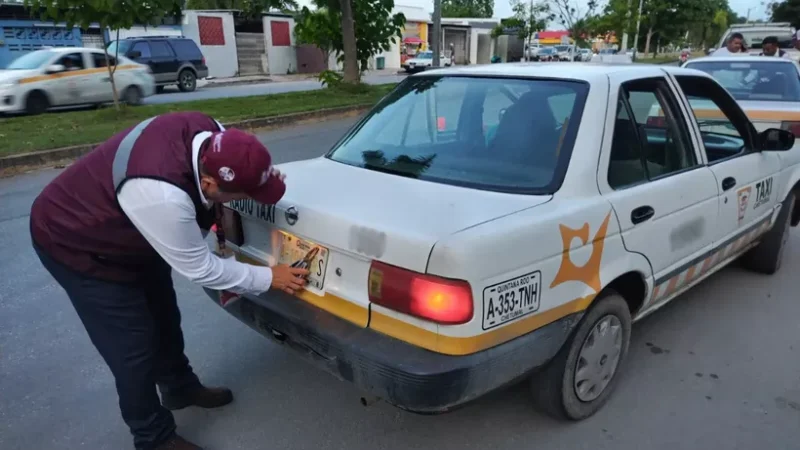 Imoveqroo va contra abusos en las tarifas de taxi en Chetumal