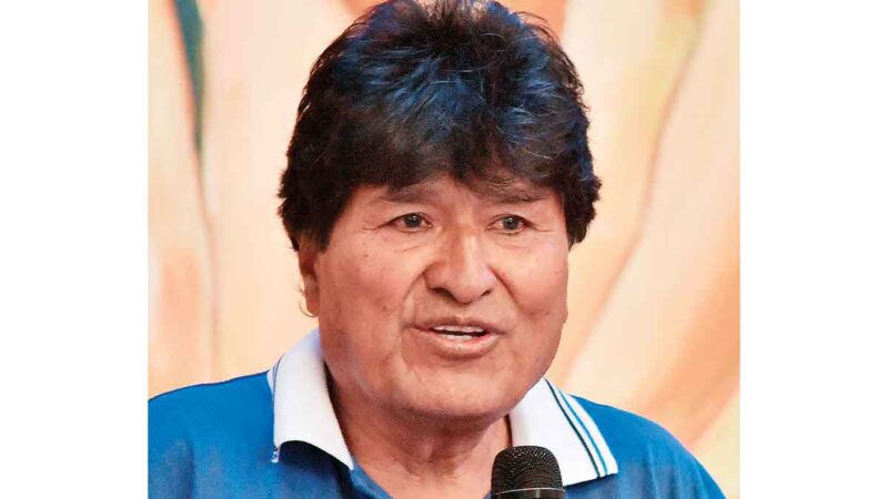 Confirman orden de arresto contra Evo Morales