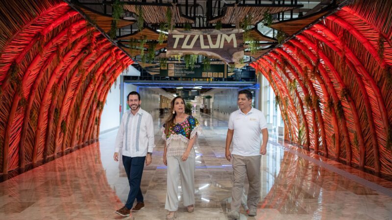 Celebra Mara Lezama primer aniversario Aeropuerto Internacional de Tulum con más de 1 millón de pasajeros y crecimiento histórico