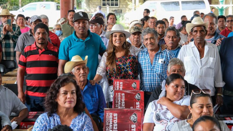 Impulsa Mara Lezama el campo del sur de Quintana Roo con más de 33.3 millones de pesos en apoyos agrícolas