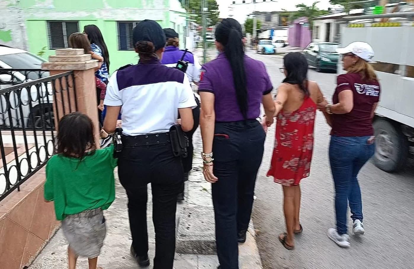 ACCIÓN CONJUNTA EN CANCÚN GARANTIZA ATENCIÓN INTEGRAL A CINCO MENORES RESCATADOS