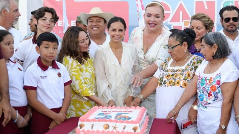 EN EL 56 ANIVERSARIO DE CANCÚN, ANA PATY PERALTA ANUNCIA ENTREGA DE 500 TÍTULOS DE PROPIEDAD