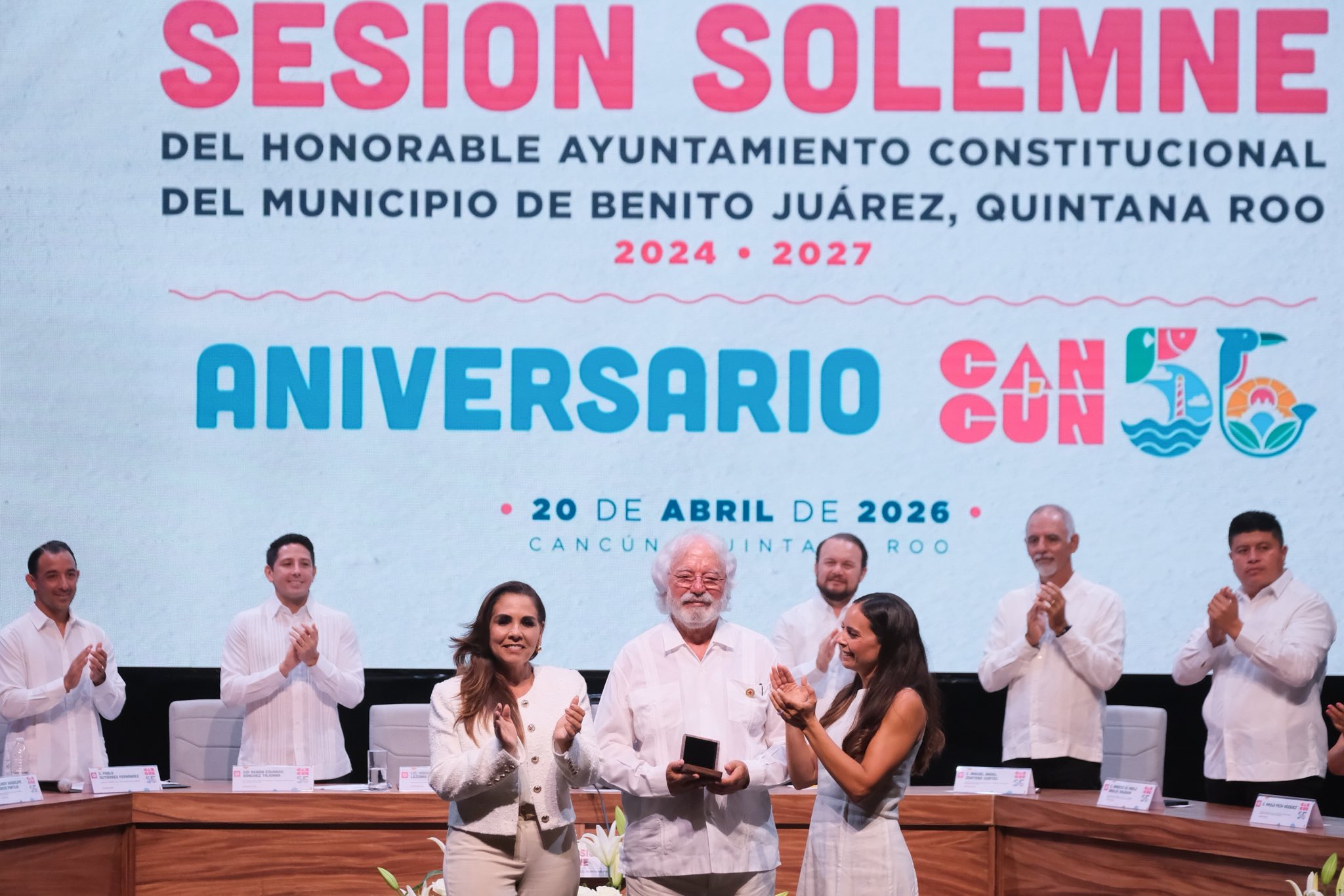 Cancún cumple 56 años con un llamado firme de Mara Lezama: construir juntos una sociedad fuerte, solidaria y con corazón