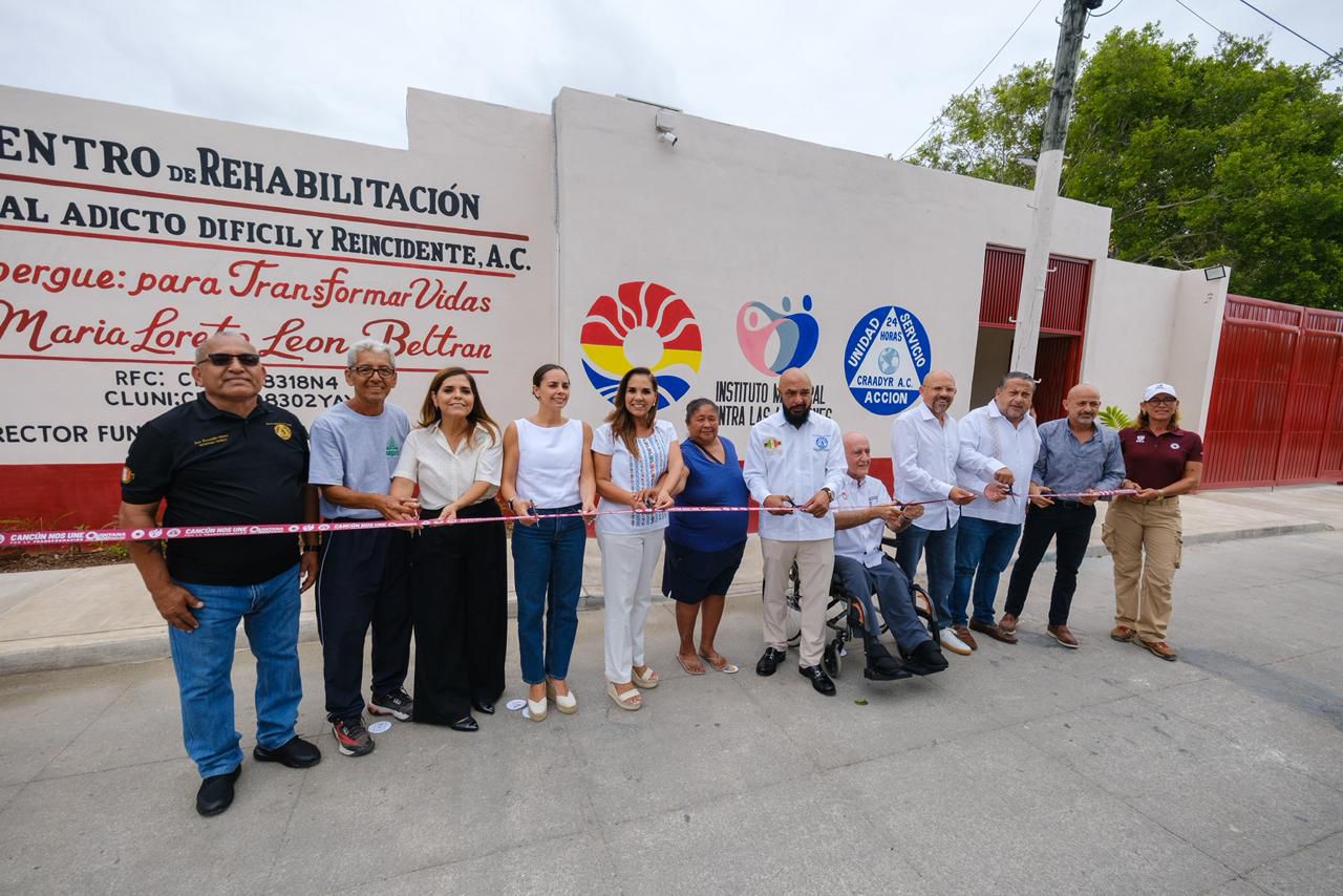 Abre Mara Lezama Centro de Rehabilitación Municipal en Cancún para dar atención integral a personas en situación vulnerable