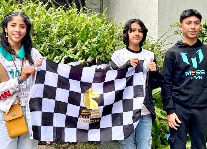 Ajedrez cancunense: nueva generación que trasciende fronteras en el 56 aniversario de la ciudad