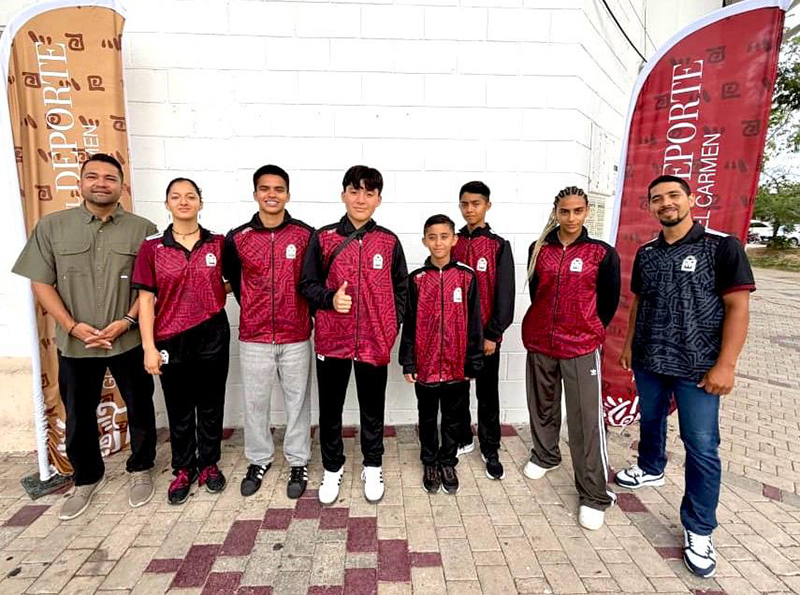 Breaking y voleibol, abren la Olimpiada Nacional  para Quintana Roo en Puebla