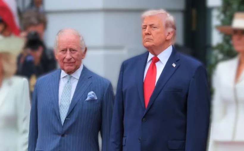 Trump y el rey Carlos III sostienen histórica reunión en la Casa Blanca