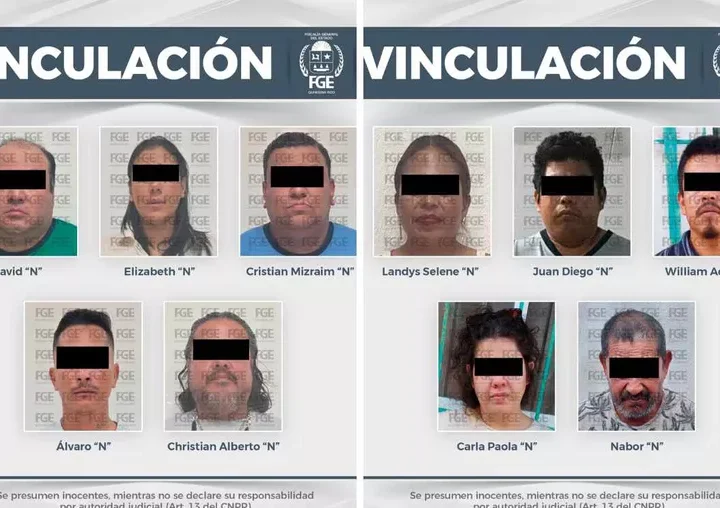 FGE vinculan a proceso a 10 personas por narcomenudeo en Quintana Roo