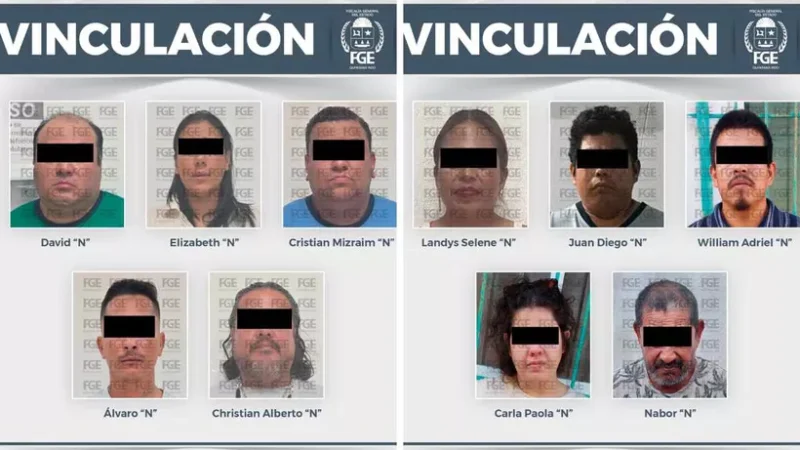 FGE vinculan a proceso a 10 personas por narcomenudeo en Quintana Roo