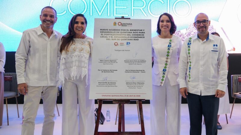 Mujeres lideran nueva etapa en CANACO y apuntalan despegue económico del sur de Quintana Roo: Mara Lezama
