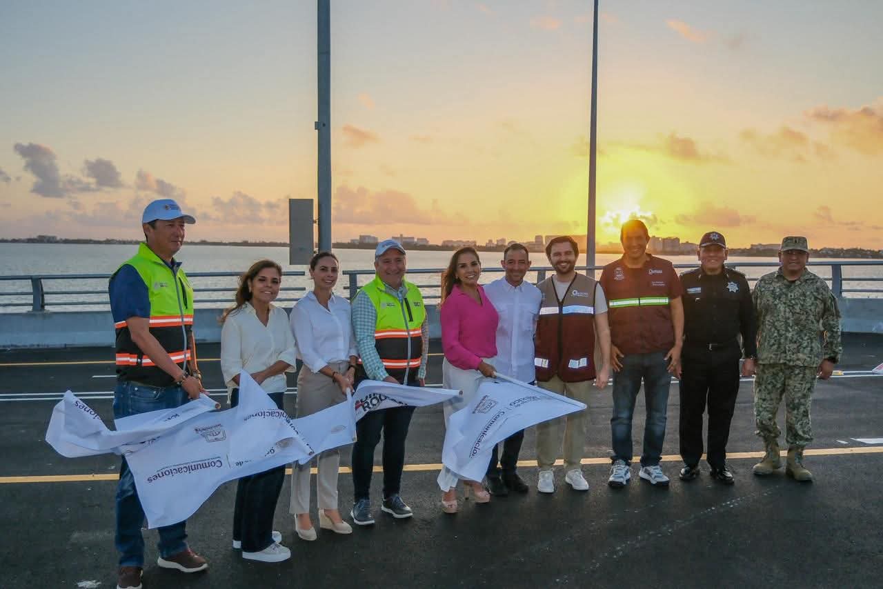 El Puente Nichupté comienza a transformar la movilidad en Cancún